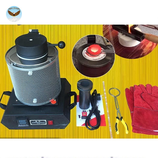 LÒ NUNG CHẢY VÀNG MINI CHINA MaxPower MF02 (2KG)